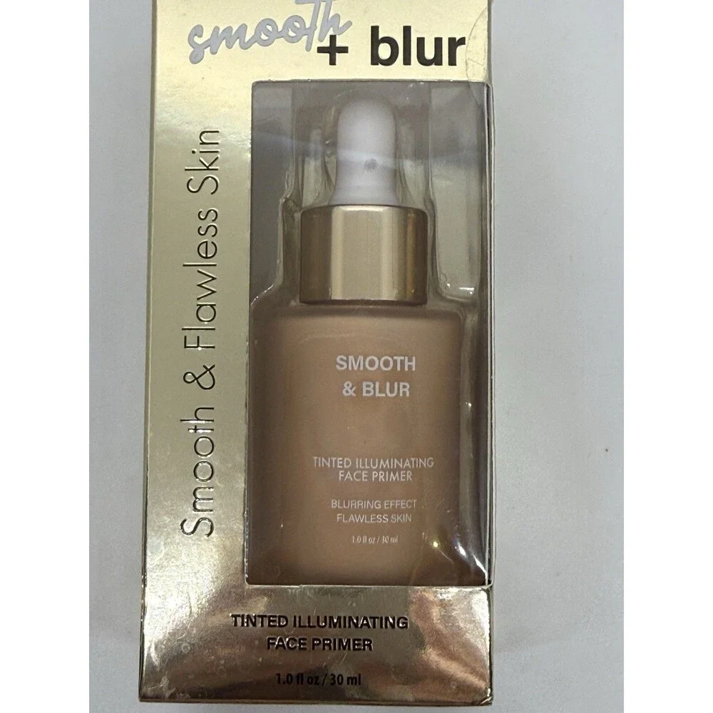 SMOOTH & BLUR TINTED ILLUMINATING FACE PRIMER 1FLOz / 30mL FLAWLESS SKIN NEW NIB